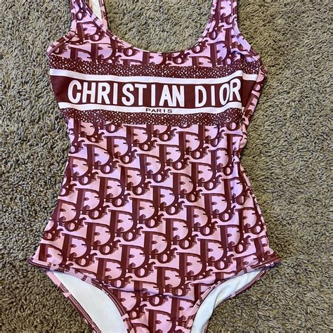 dior one piece bodysuit|christian Dior One Piece swimsuit.